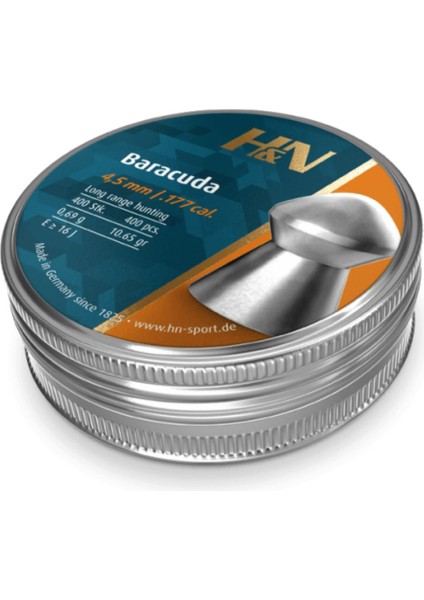 Baracuda 4,50MM 10.65GR 400LÜ