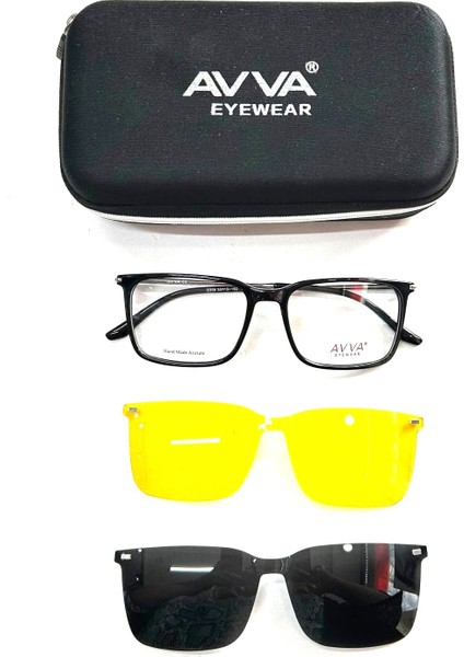 9358 C1 Polarize&antifar Klipsli Erkek Güneş Gözlüğü