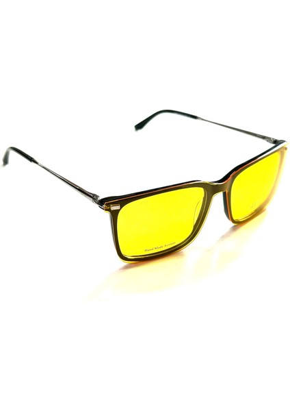 9358 C1 Polarize&antifar Klipsli Erkek Güneş Gözlüğü