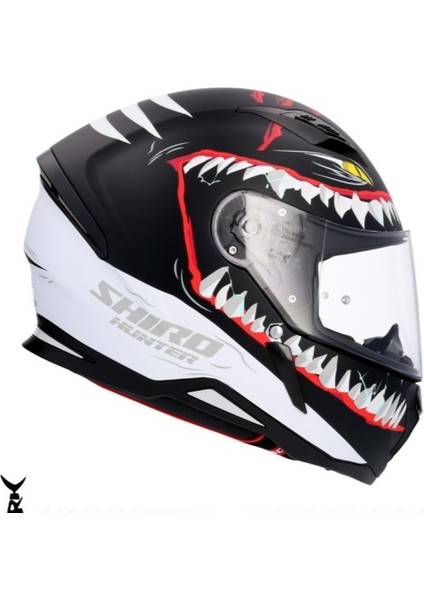 Shıro 4034 S05.KASK Ff Hunter Shark S 5556