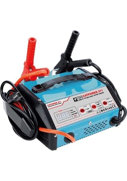 Cat Power 271 Digital Akü Şarj Cihazı 6-12 Volt Otomatik