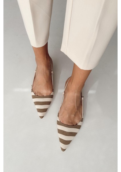 Cherry Latte Keten Minik Topuklu Ayakkabı fiyatları