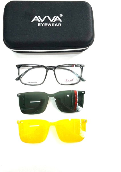 9358 C3 Polarize&antifar Klipsli Erkek Güneş Gözlüğü
