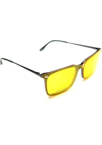 9358 C3 Polarize&antifar Klipsli Erkek Güneş Gözlüğü