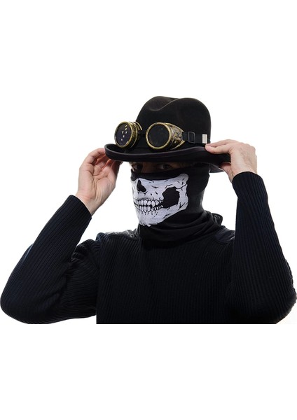 Motorcu Boyunluk Baf Buff Bandana 25X48 cm Model 7