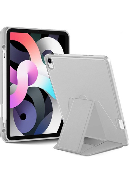 Apple iPad 11 A16 2025 10. Nesil 10.9 Uyumlu Standlı Kalem Yuvalı Darbe Korumalı Armor Kılıf