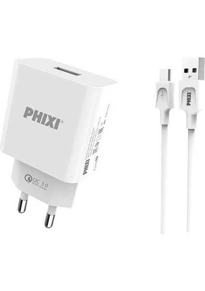 Force QCH261M Power Iq Qualcomm 3.0 Hızlı Micro USB Şarj Cihazı