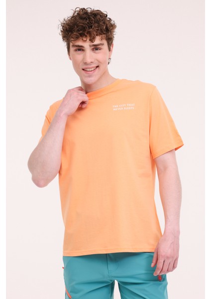 ml Renzo 11URB4005 5fx Turuncu Erkek Kısa Kol T-Shirt