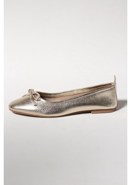 Basic Gold Deri Babet