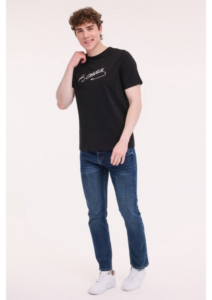 UL 11ATA-Y50 5FX Siyah Unisex Kısa Kol T-Shirt modelleri