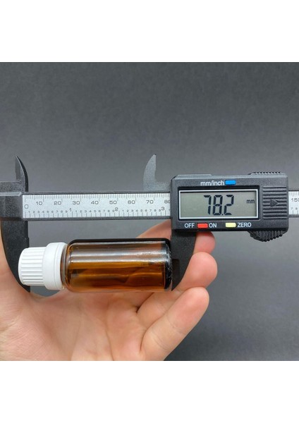 20 cc Fırçalı Cam Şişe - Amber - 20 ml Kilitli Kapaklı Fırçalı Cam Şişe x 3 Adet fiyatları