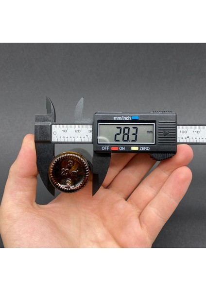 20 cc Fırçalı Cam Şişe - Amber - 20 ml Kilitli Kapaklı Fırçalı Cam Şişe x 3 Adet modelleri