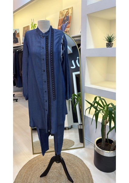 Kot Gömlek Takım 37307 Lacivert