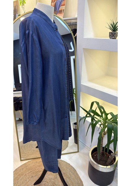 Kot Gömlek Takım 37307 Lacivert modelleri