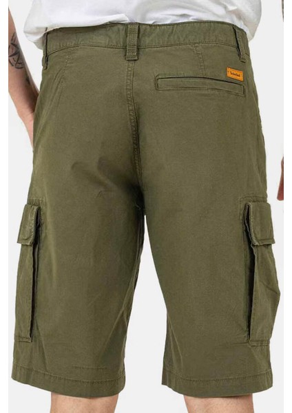Brooklıne Poplin Cargo Sh Yeşil Erkek Şort