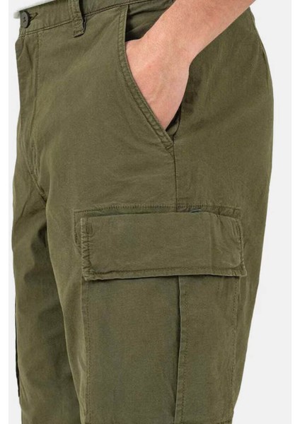 Brooklıne Poplin Cargo Sh Yeşil Erkek Şort