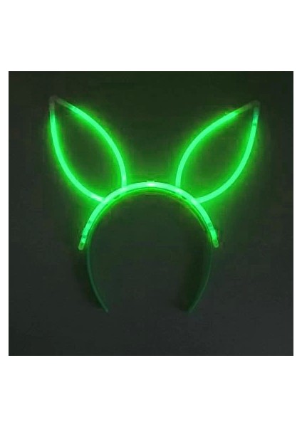Karanlıkta Yanan Fosforlu Glow Taç 6 Renk 6 Adet