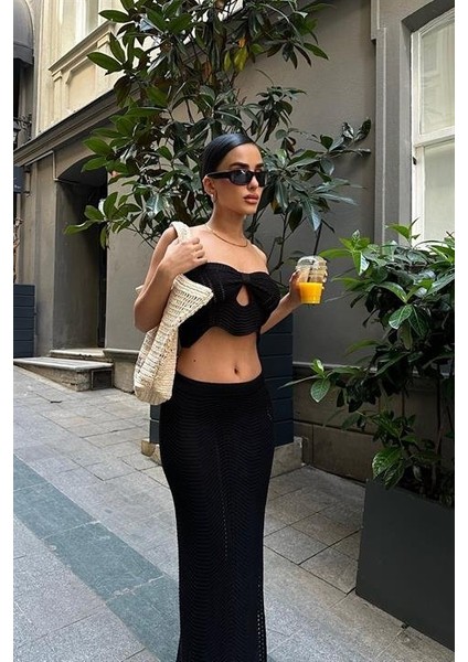 Mischa Cut Out Ajurlu Takım 9839