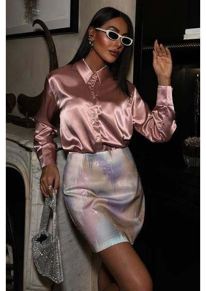 Premium Saten Gömlek 3438
