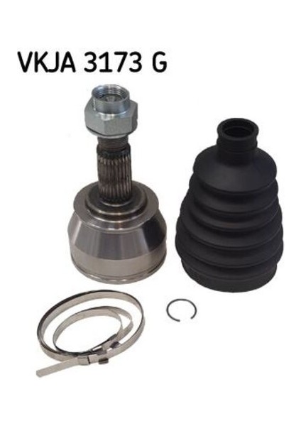 VKJA3173G Aks Kafası Fiorino Punto Stilo 1,3jtd 16V Alfa Romeo Mıto 1.3 Mtj (Teker Dıs Freze: 25, Tekerlek Direksiyon 38131340