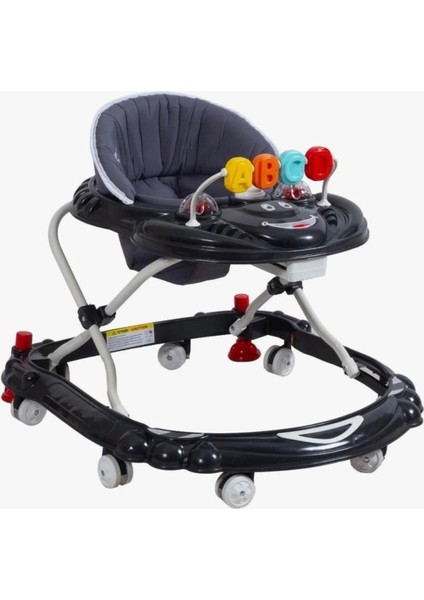 Ciciko Smile Yürüteç | Öğretici ve Stoplu | Antrasit Yürüteç