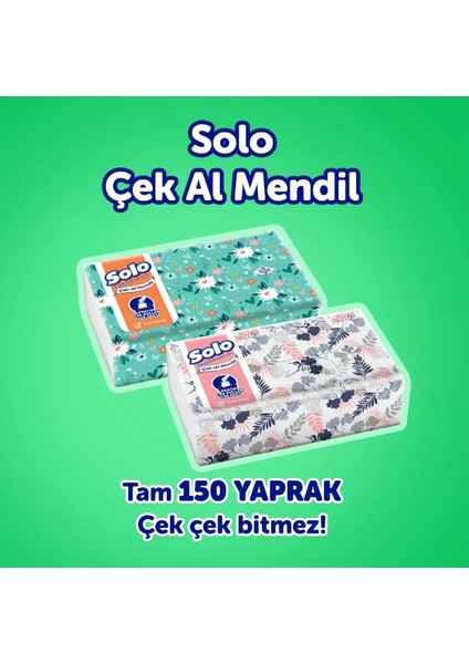 Çek Al Mendil Desenli 150 Li x 2 Paket fiyatları