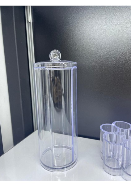 3'lü Makyaj Düzenleyici Organizer Set Makyaj Pamukluğu Kulak Çöpü Ruj Fırça Düzenleyici modelleri