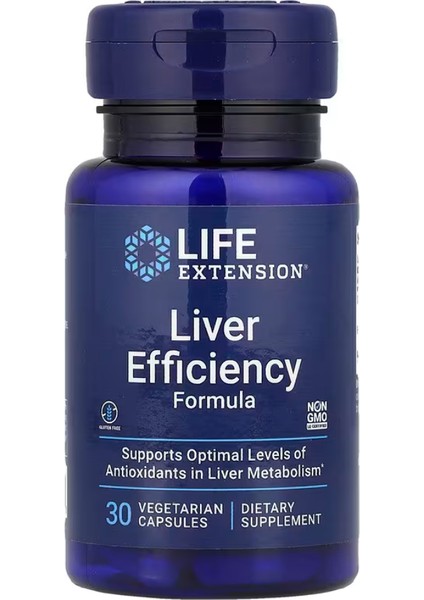 Liver Efficiency Formula 30 Vegetarian Capsules