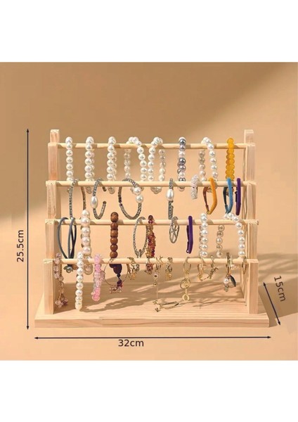 Ahşap Takı Standı Bileklik Bilezik Kolye Sergileme fiyatları