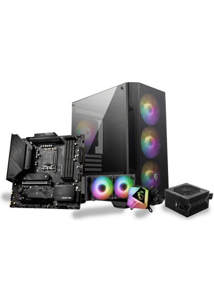 Intel Core I7-12700 32GB 2 Tb SSD + 2tb HDD Freedos Powered By Msı SR-124