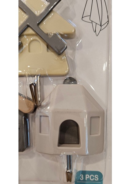 Ev Şeklinde Yapışkanlı Kanca Askı fırsatları