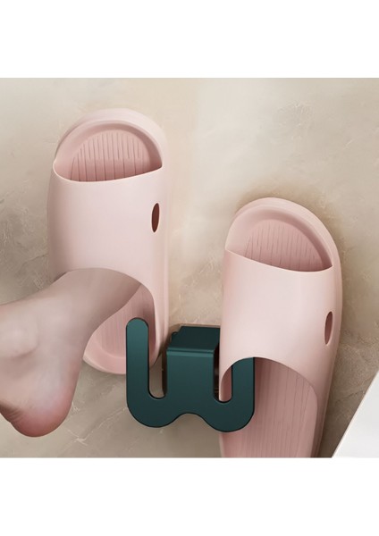 3m Yapışkanlı Metal Yazlık Kapı Banyo Terlik Asma Ayakkabı Askısı Tutucu Kurutma Rafı fiyatları
