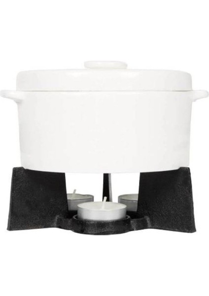 Peynir Pişirme Kabı, Seramik Döküm Tabanlı, 18 cm