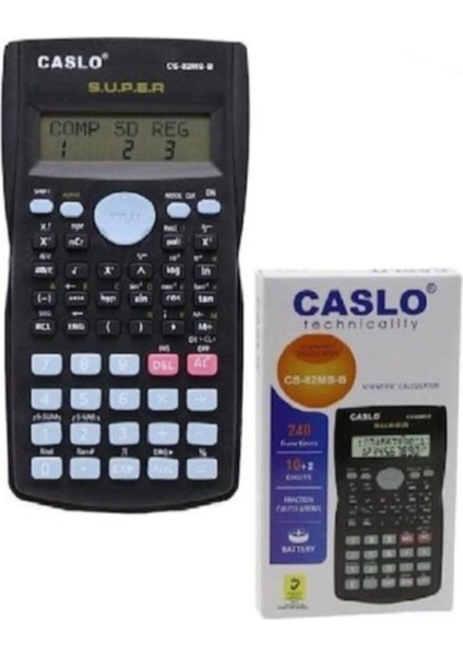 CS-82MS-A 10+2 Haneli Fonksiyonel Hesap Makinesi
