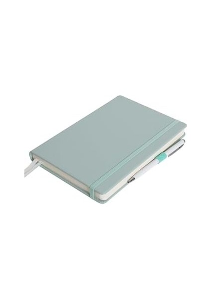 Sert Kapak Planlayıcı Çizgili Defter, 14X20 Cm-Yeşil