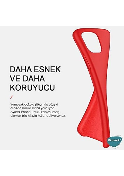 Apple iPhone 12 Için Kılıf Liquid Lansman Silikon Lacivert [Apple iPhone 12 ile Uyumlu Kılıf - Lacivert]