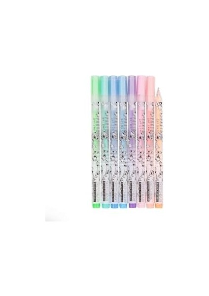 Uni Write Jel Kalem, 0.8 Mm, 8 Renk- Pastel
