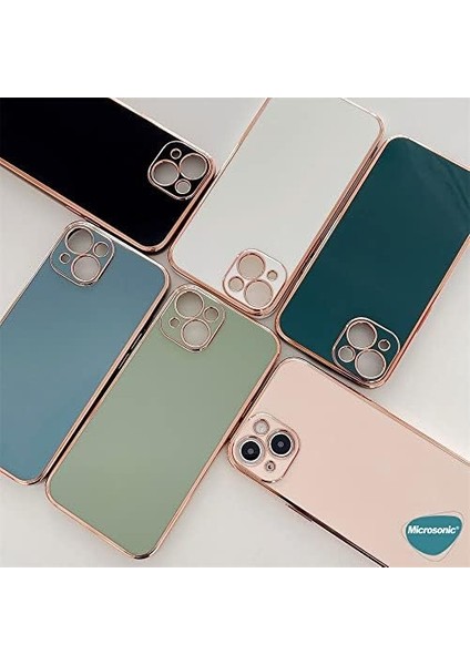 Samsung Galaxy A04 Için Kılıf Olive Plated Siyah [galaxy A04 ile Uyumlu Kılıf - Siyah]