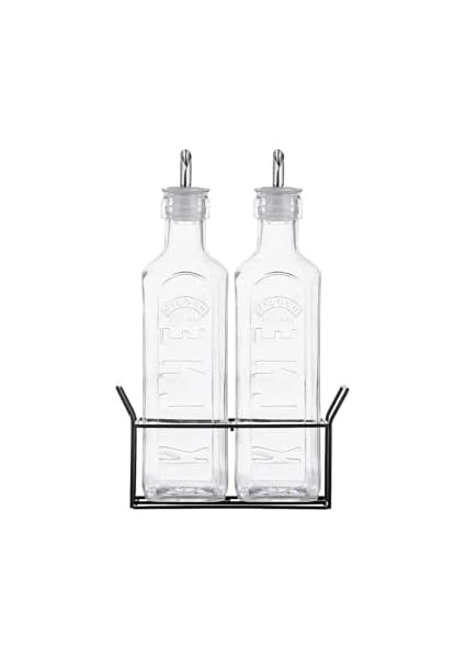 0025.028 2'li Set Yağ Infüzyon Seti 0,6 L, Cam