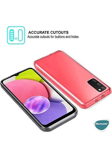 Samsung Galaxy A24 Kılıf 6 Tarafı Tam Full Koruma 360 Clear Soft Şeffaf [galaxy A24 ile Uyumlu Kılıf - Şeffaf]
