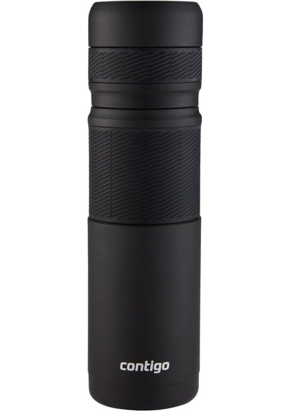 Thermal Bardaklı Çelik Termos 740 Ml Siyah