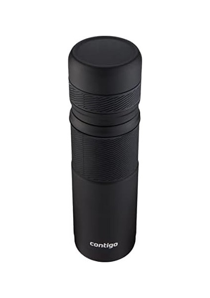 Thermal Bardaklı Çelik Termos 740 Ml Siyah