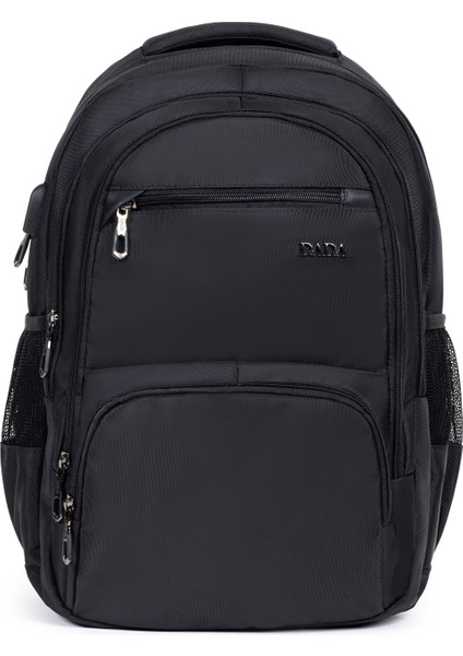 -04 Sırt Çanta USB Type-C Girişli, Ortopedik Sırt Destekli Laptop Çantası %100 Yerli Üretim