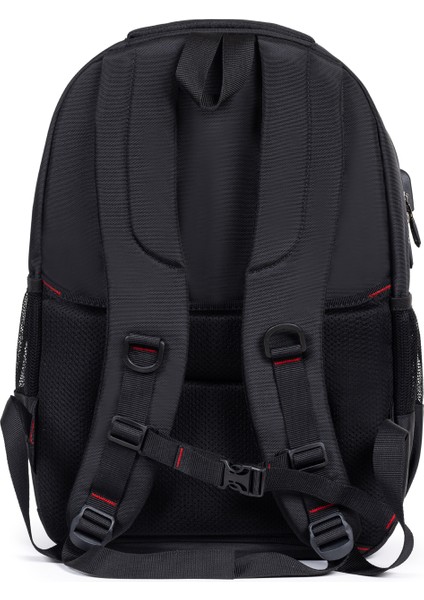 -04 Sırt Çanta USB Type-C Girişli, Ortopedik Sırt Destekli Laptop Çantası %100 Yerli Üretim fiyatları