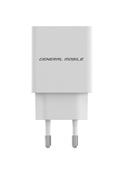 Mobile M100787 15W Şarj Adaptörü, Beyaz