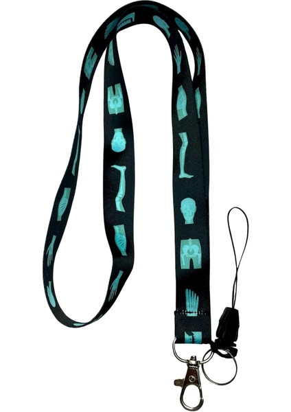 Röntgen Radyoloji Boyun Ipi ve Telefon Askısı Lanyard