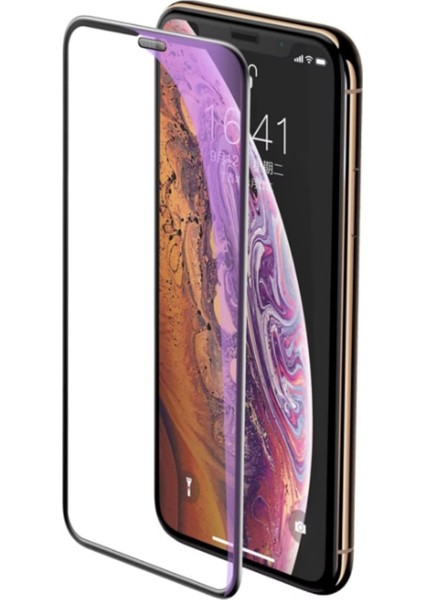 Antistatik Özellikli 6d Cam Tam Kaplayan Mazgallı Izgaralı iPhone 16 16 Plus 16 Pro 16 Promax 14 Pro - 11 - Xr Için 6d Ekran Koruyucu Full Hd Görüntü Süper Performans !!! (Iphone 11 - Xr)