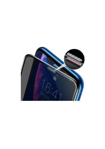 Antistatik Özellikli 6d Cam Tam Kaplayan Mazgallı Izgaralı iPhone 16 16 Plus 16 Pro 16 Promax 14 Pro - 11 - Xr Için 6d Ekran Koruyucu Full Hd Görüntü Süper Performans !!! (Iphone 11 - Xr)