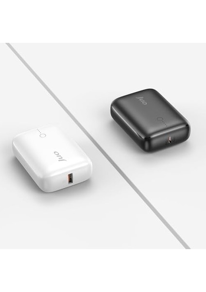 10000MAH 22.5W Usb-A + Usb-C Powerbank Taşınabilir Hızlı Şarj Cihazı Siyah