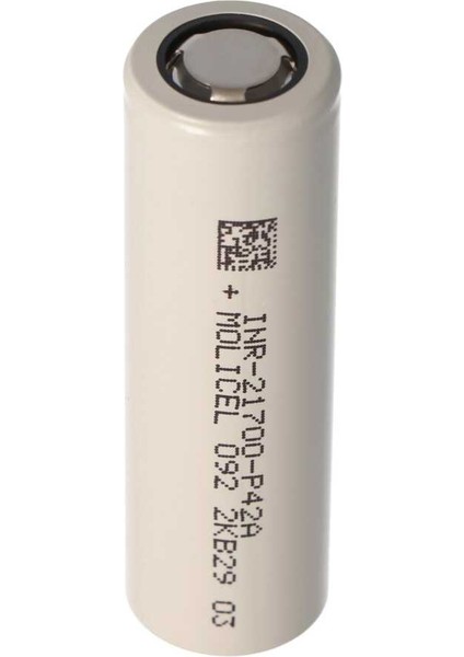 INR-21700-P42A - 3.7V 4000 Mah Li-Ion Şarjlı Pil 45A